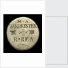 Engraved commemorative coin; reverse by unknown