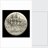 Engraved commemorative coin; obverse by unknown