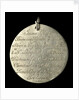 Engraved commemorative coin; obverse by Unknown