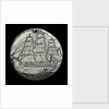 Engraved commemorative coin; obverse by Unknown
