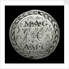 Engraved commemorative coin; reverse by unknown