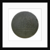 Engraved commemorative coin; obverse by unknown
