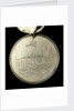 Engraved commemorative coin; obverse by unknown