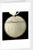 Engraved commemorative coin; reverse by unknown