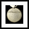 Engraved commemorative coin; reverse by unknown