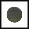 Halfpenny; obverse by unknown