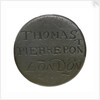 Halfpenny; reverse by unknown