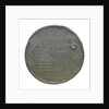Engraved commemorative coin; obverse by unknown