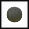 Engraved commemorative coin; obverse by unknown