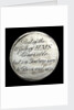 HMS 'Venerable'; obverse by unknown