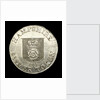 Hampshire shilling token; obverse by unknown
