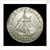 Hampshire shilling token; reverse by unknown