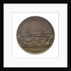 Medal commemorating the launch of HMS 'Powerful'; obverse by W.T. Story
