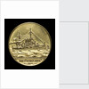 Medal commemorating the launch of HMS 'Vengeance', 1899; obverse by W.T. Story