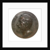 Medal commemorating the cross Channel swim by T. W. Burgess, 1911; obverse by O.J.