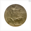 Next of Kin Memorial Plaque; obverse by E. Carter Preston