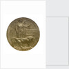Next of Kin Memorial Plaque; obverse by E. Carter Preston