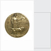 Next of Kin Memorial Plaque; obverse by E. Carter Preston