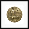 Next of Kin Memorial Plaque; obverse by E. Carter Preston