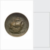 Medal commemorating the British Empire Exhibition, 1924; reverse by E.C. Dingli