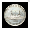 Medal commemorating HMS 'New Zealand'; reverse by W.R. Bock