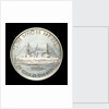 Medal commemorating HMS 'New Zealand'; reverse by W.R. Bock