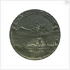 Medal commemorating the sinking of 'Leon Gambetta' by U5, 1915; obverse by Hans Schwathe