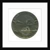 Medal commemorating the sinking of 'Leon Gambetta' by U5, 1915; obverse by Hans Schwathe