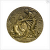 Medal commemorating relief in Belgium; obverse by G. Petit
