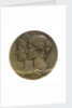 Medal commemorating the visit of the Russian fleet to Toulon, 1893; obverse by J.C. Chaplain