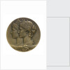 Medal commemorating the visit of the Russian fleet to Toulon, 1893; obverse by J.C. Chaplain