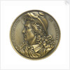 Medal commemorating Admiral de Tourville (1642-1701) and the cruiser 'Tourville'; obverse by J.A. Pingret