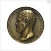 Medal commemorating Admiral Jules Sébastien César Dumont d'Urville (1790-1840) and the colonial destroyer 'Dumont d'Urville' by E.A. Oudin
