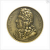 Medal commemorating Vice-Admiral Abraham Duquesne (1610-1688) and the cruiser 'Duquesne'; obverse by J.F. Domard