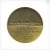 Medal commemorating the minister Jeane Baptiste Colbert (1619-1683) and the cruiser 'Colbert'; reverse by T. Bernard