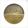Medal commemorating Marshal Ferdinand Foch (1851-1929)  and the cruiser 'Foch'; reverse by Georges Henri Prud'homme