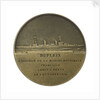 Medal commmemorating Governor Joseph Marquis Dupleix (1697-1763) and the cruiser 'Dupleix'; reverse by Louis Patriarche