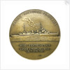 Medal commemorating  Joseph Antoine Raymond Bruny, Chevalier d'Entrecasteaux (1737-1793) and the destroyer 'D'Entrecasteaux'; reverse by Anie Mouroux-Martin