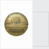 Medal commemorating  Joseph Antoine Raymond Bruny, Chevalier d'Entrecasteaux (1737-1793) and the destroyer 'D'Entrecasteaux'; reverse by Anie Mouroux-Martin