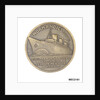 Medal commemorating the SS 'Normandie' by J. Vernon