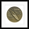 Medal commemorating Admiral Jean de Vienne (1342?-1396) and the cruiser 'Jean de Vienne'; reverse by Raymond Delamarre