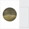 Medal commemorating the battleship 'Strasbourg'; reverse by P.A. Morlon