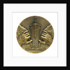 Medal commemorating the 150th anniversary of Ferdinand de Lesseps, 1955; reverse by R.B. Baron