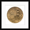 Medal commemorating the Hamburg society of underwriters; obverse by B. Kruse
