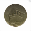 Medal commemorating SS 'Imperator', Hamburg American Line; reverse by C. K