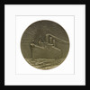 Medal commemorating SS 'Imperator', Hamburg American Line; reverse by C. K