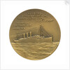 Medal commemorating Prince and Princess Henry of Prussia and the 'Cap Trafalgar'; reverse by M. Hansen