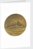 Medal commemorating Prince and Princess Henry of Prussia and the 'Cap Trafalgar'; reverse by M. Hansen