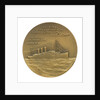 Medal commemorating Prince and Princess Henry of Prussia and the 'Cap Trafalgar'; reverse by M. Hansen