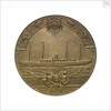 Medal commemorating the SS 'Rotterdam' and the Kiel Canal; obverse by B. Veth